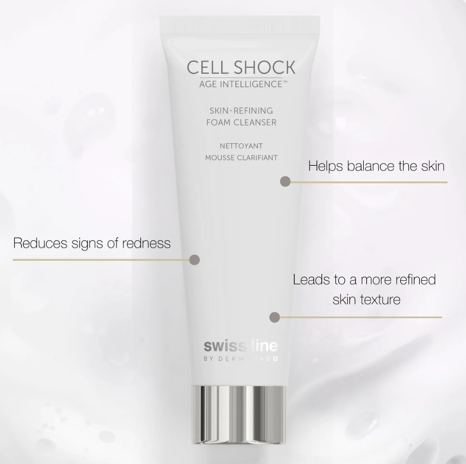 Cell Shock Age Intelligence Skin-Refining Foam Cleanser