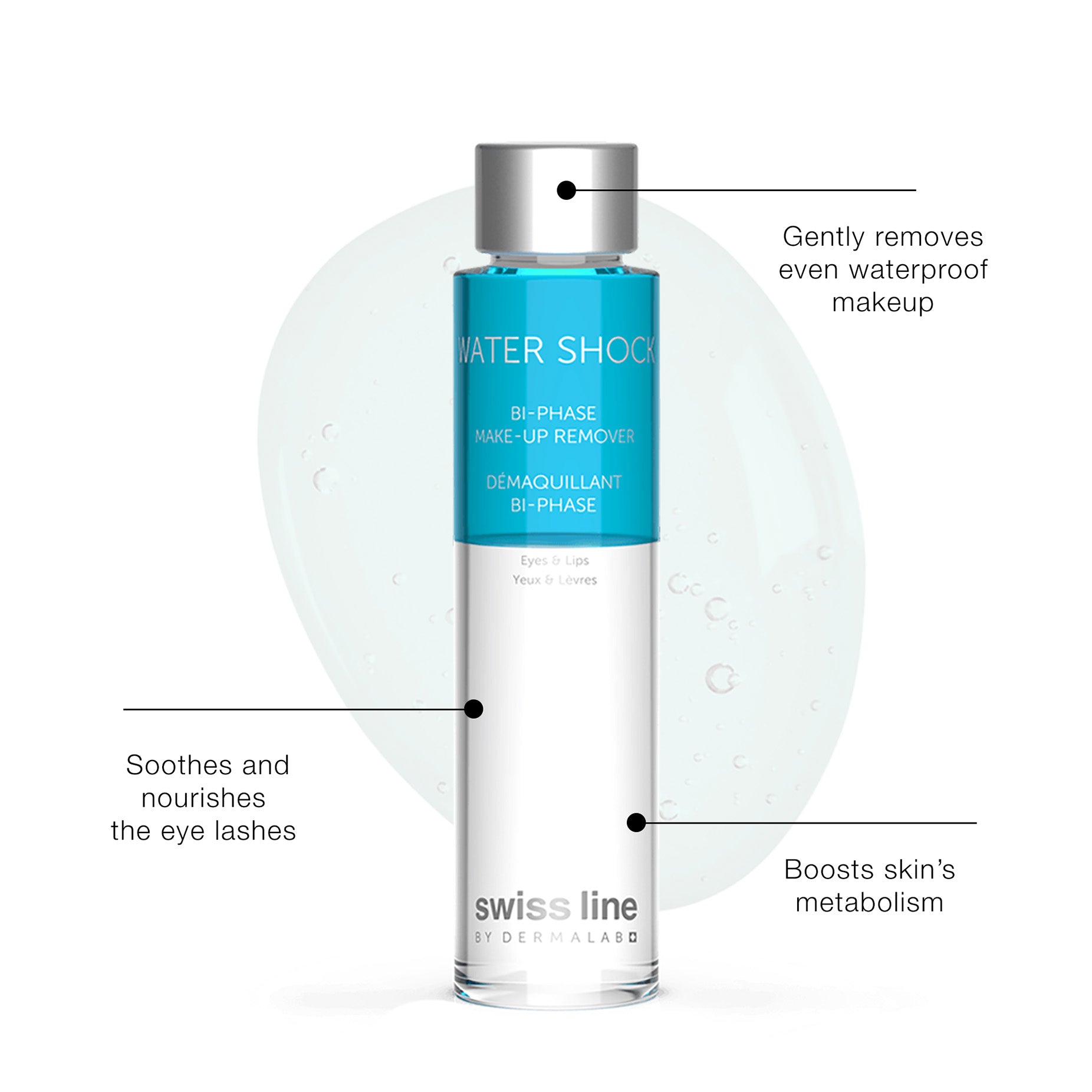 Water Shock Bi-Phase Make Up Remover (Eye & Lips)