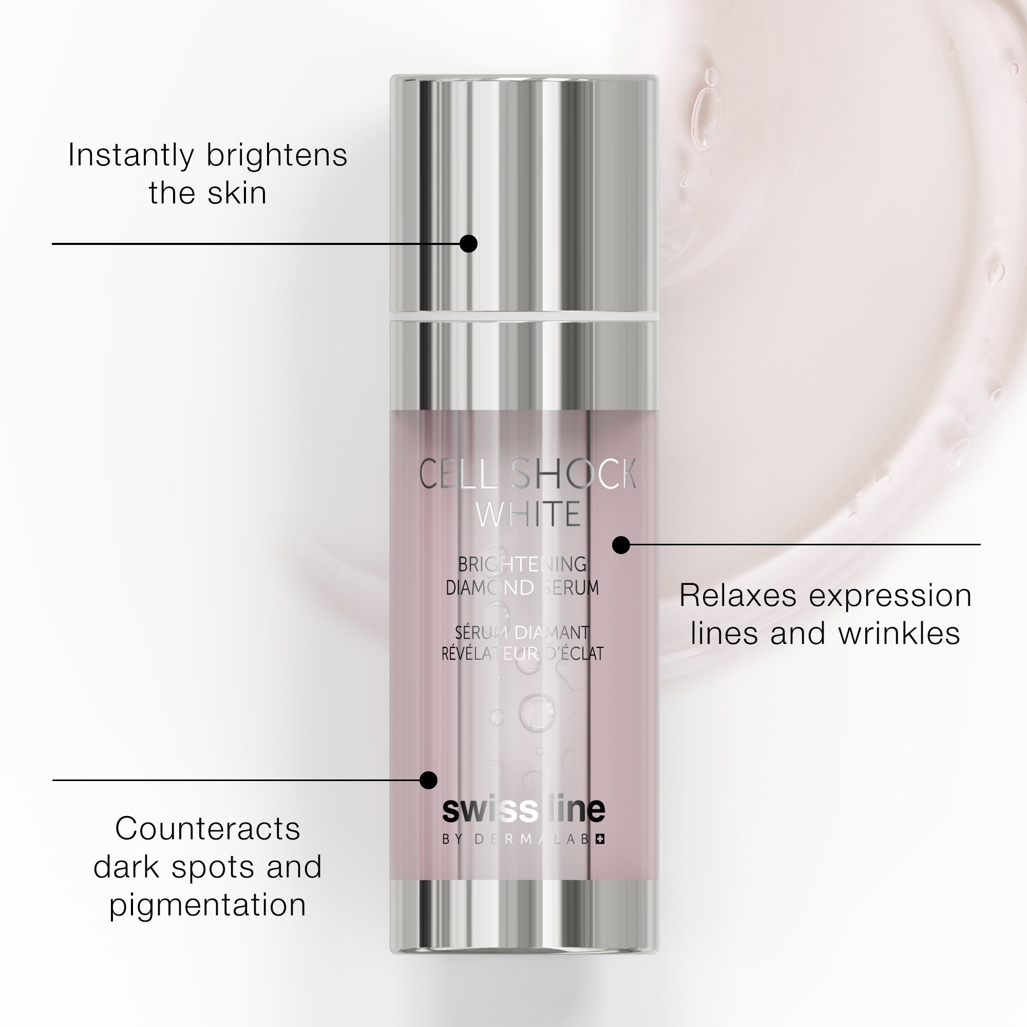 Cell Shock White Brightening Diamond Serum
