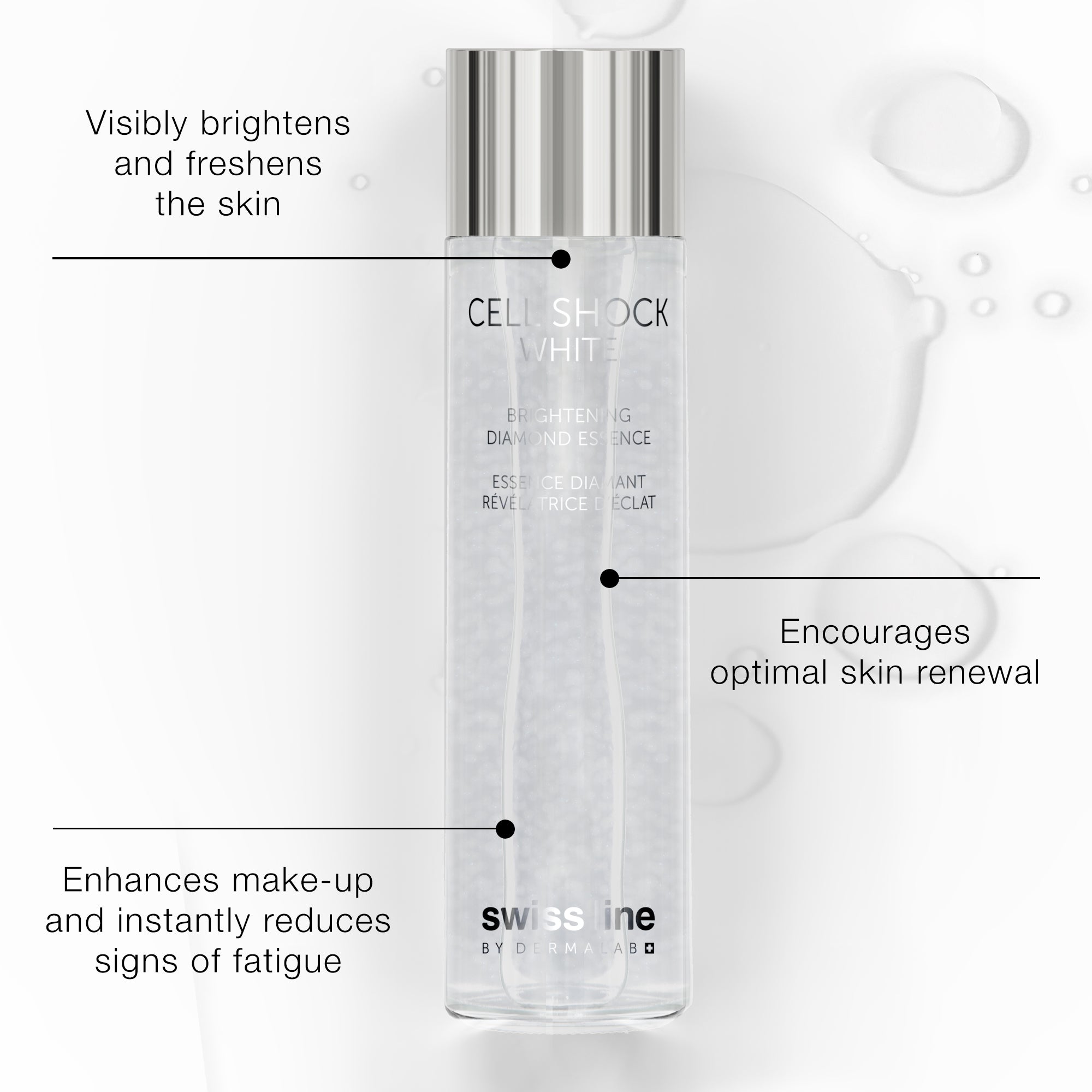 Cell Shock White Brightening Diamond Essence