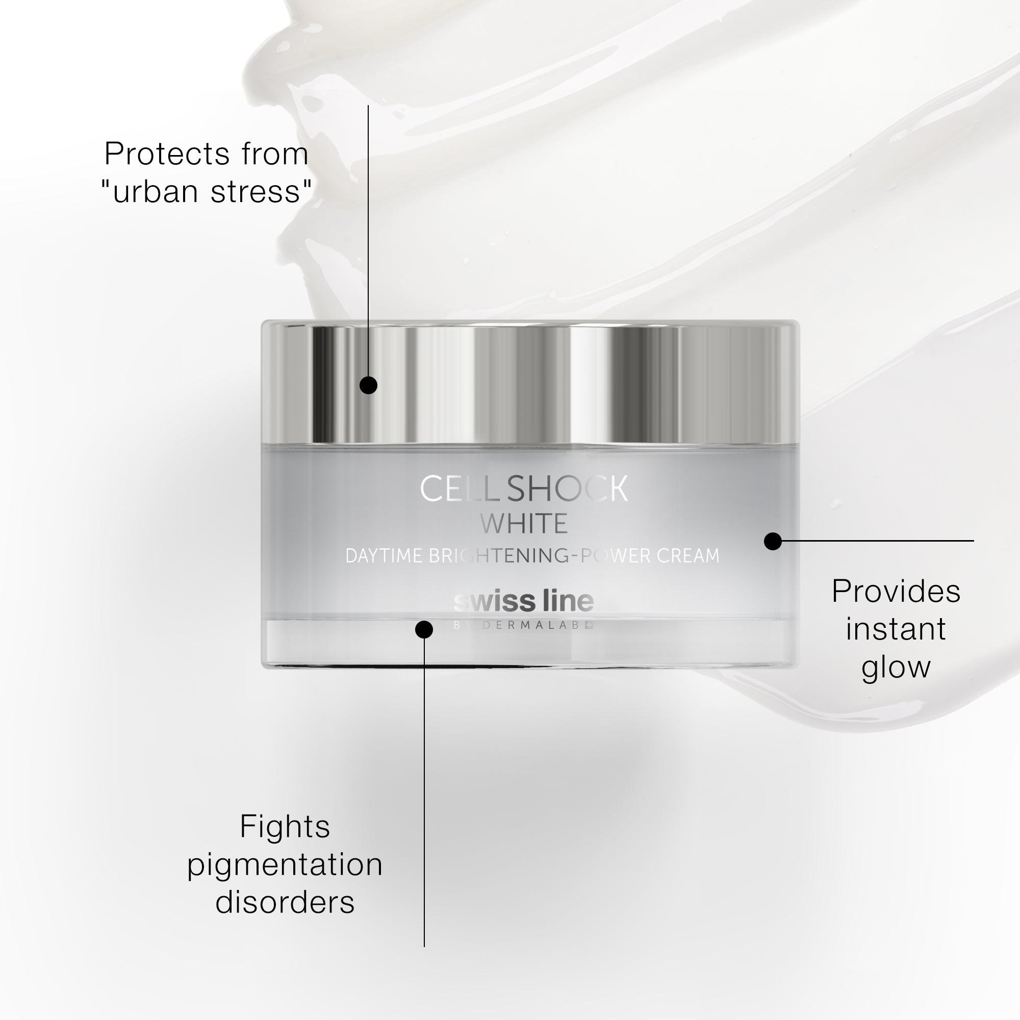 Cell Shock White Daytime Brightening-Power Cream