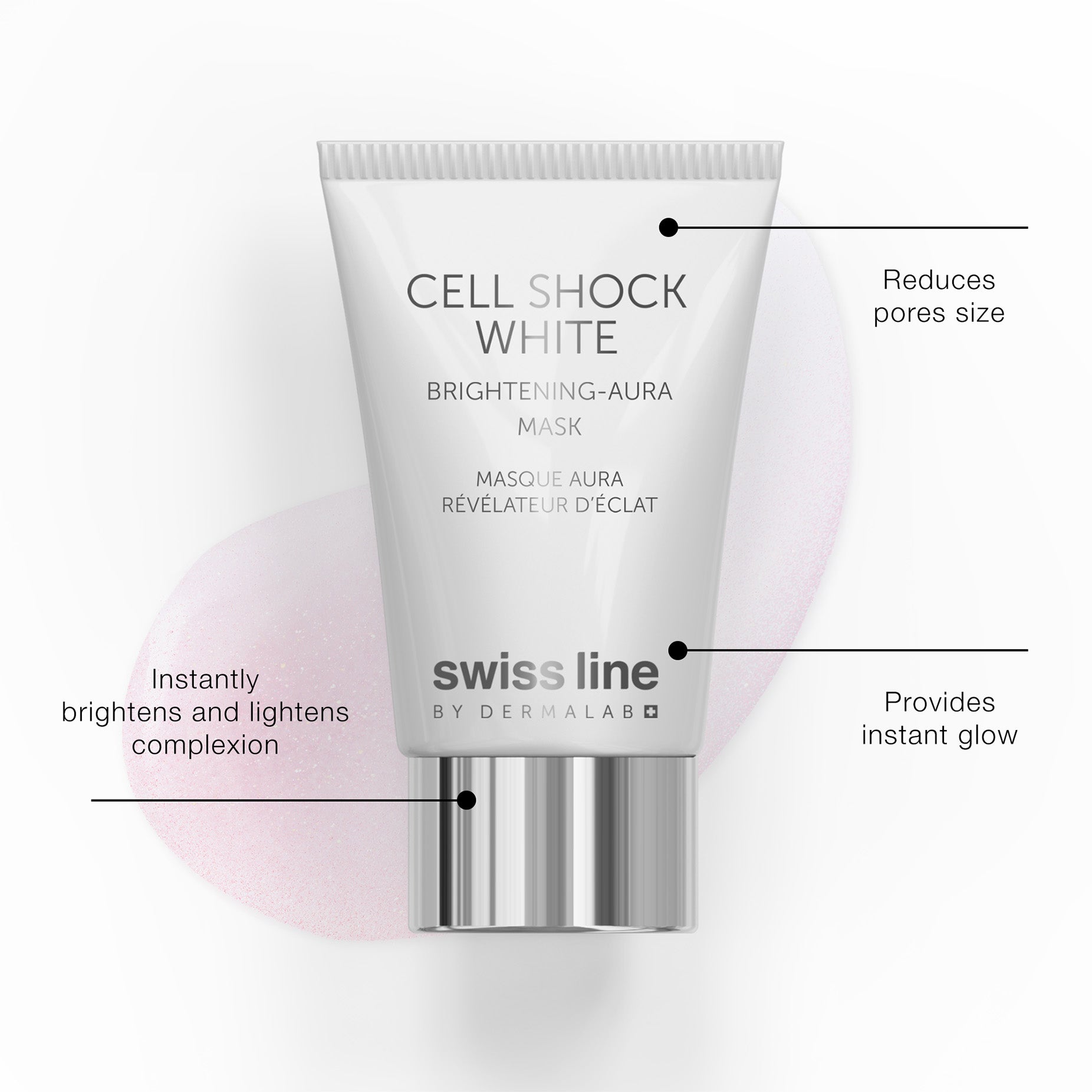 Cell Shock White Brightening Aura Mask