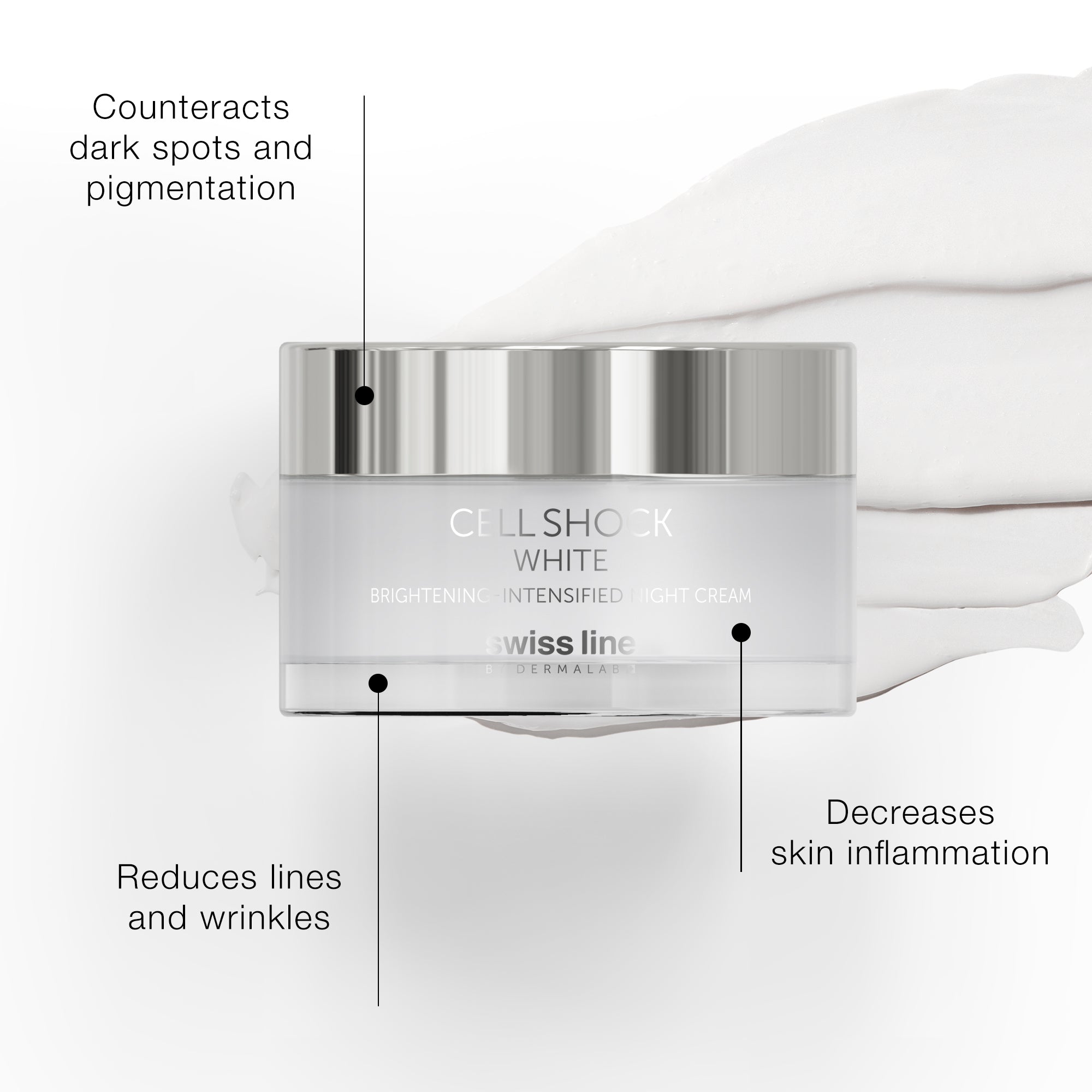 Cell Shock White Brightening-Intensified Night Cream