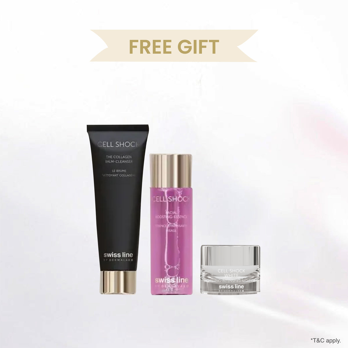 [LAUNCHING PROMO] Cell Shock White Glow Serum *FOC 3-PC Glow Kit (worth RM496)