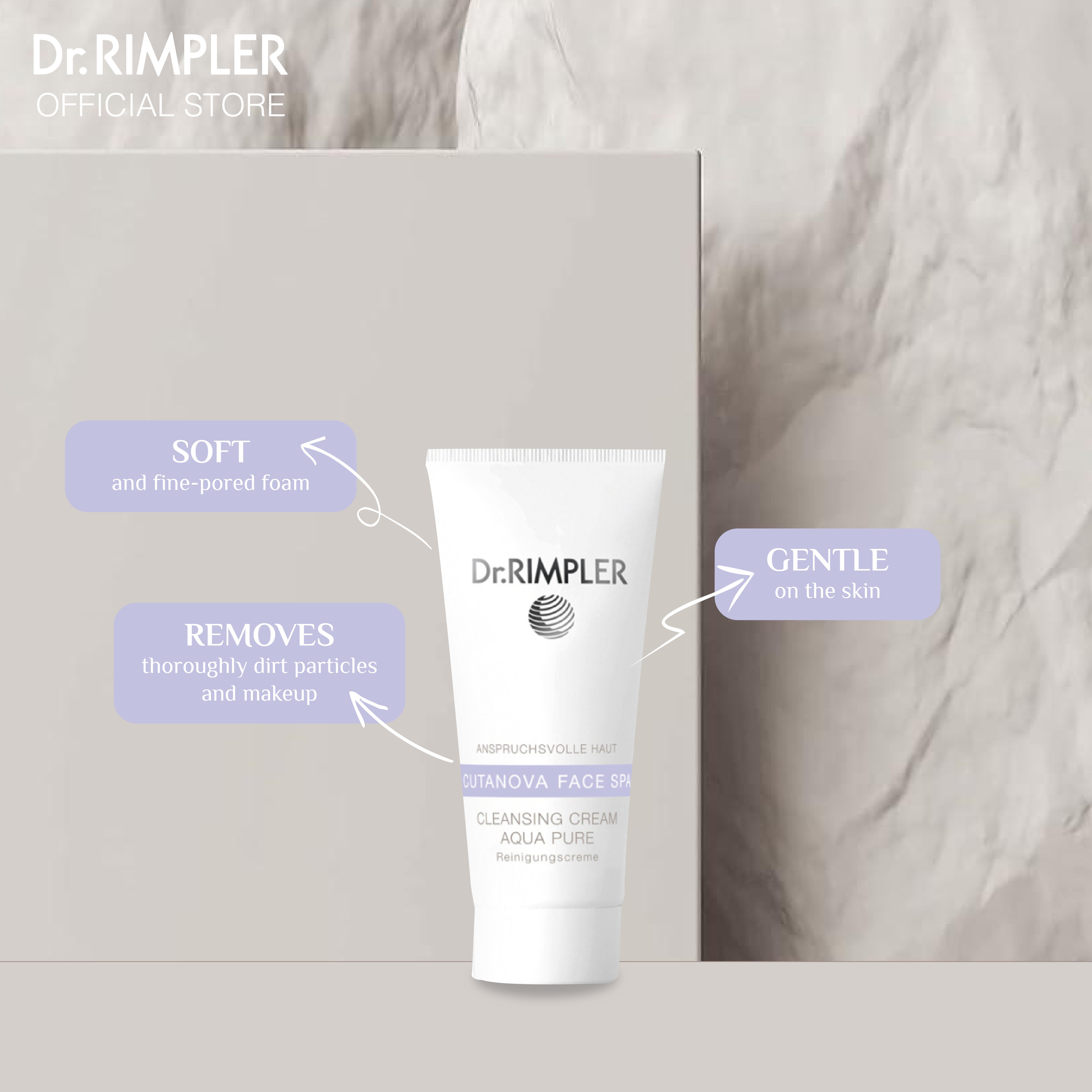 Cutanova Face Spa Cleansing Cream Aqua Pure