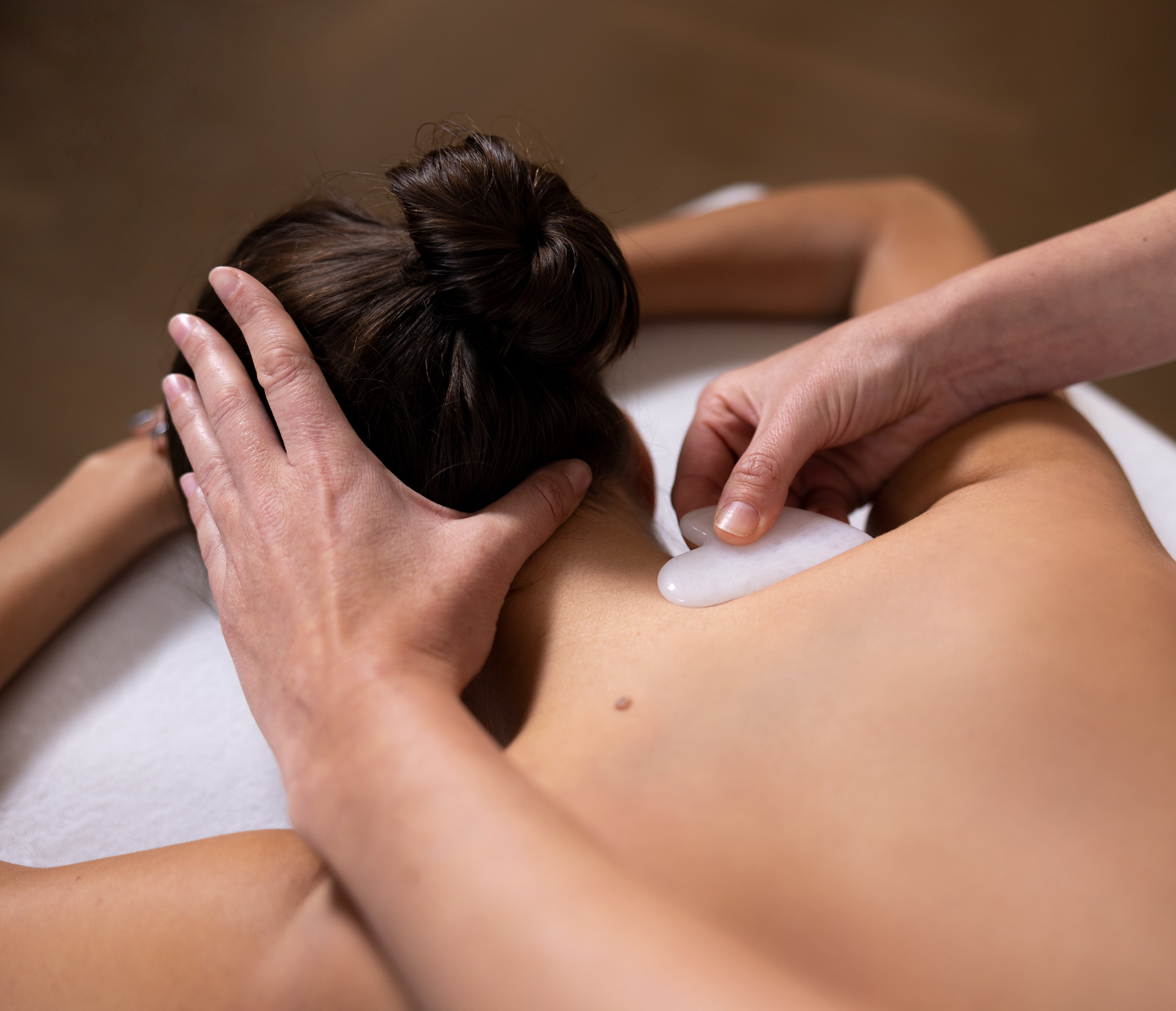 Gua Sha White Jade
