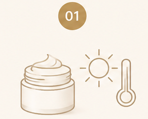 Most anti-aging creams are built for cold, dry climates. In our heat they feel greasy, so you give up before they work.