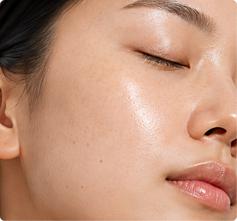 Skin feels instantly quenched